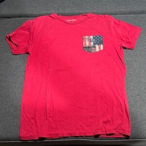Denim & Supply Ralph Lauren Red Tee